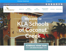 Tablet Screenshot of klaschoolscoconutcreek.com